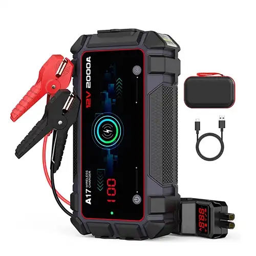 Emergency tool multi-function battery portable Jumper Power 