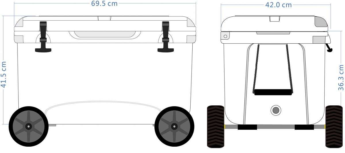 RH45 Cooler with wheels(图2)